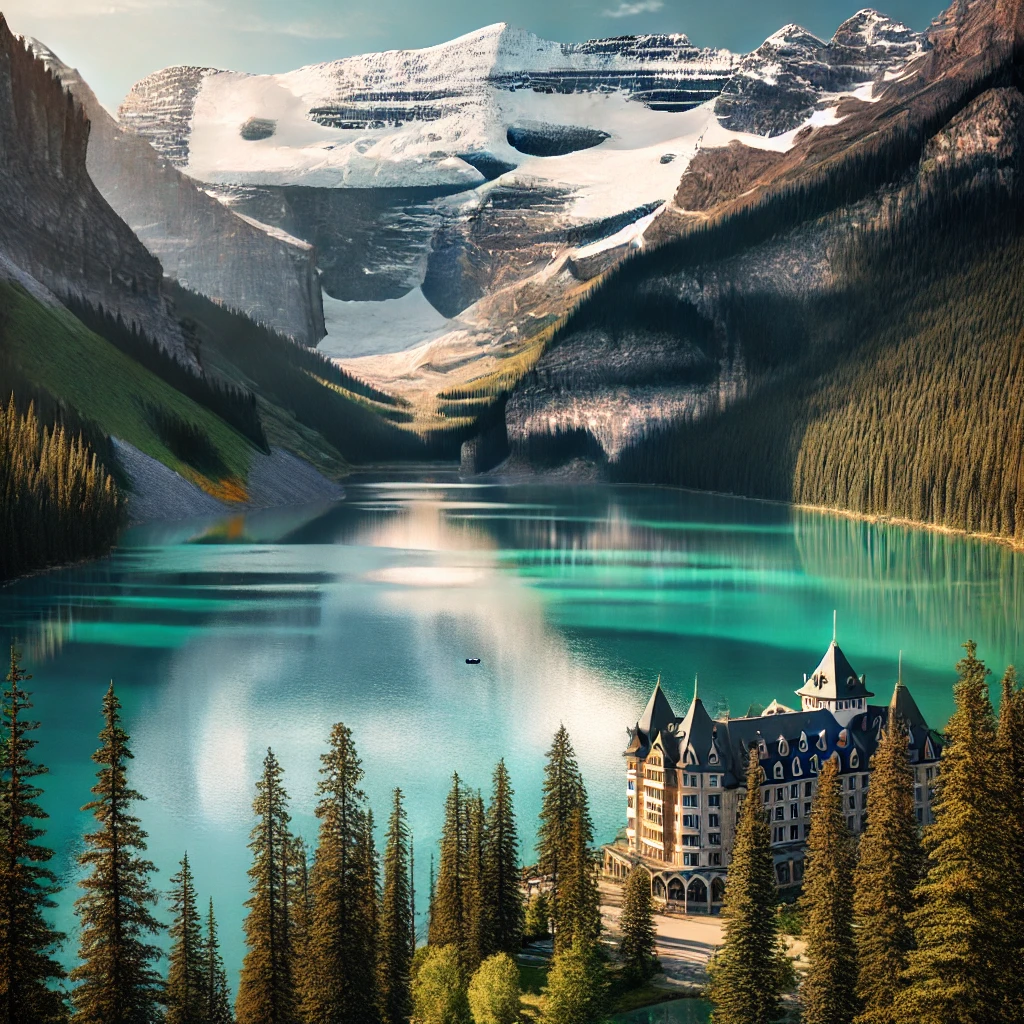 Lake Louise in Banff National Park, Canada