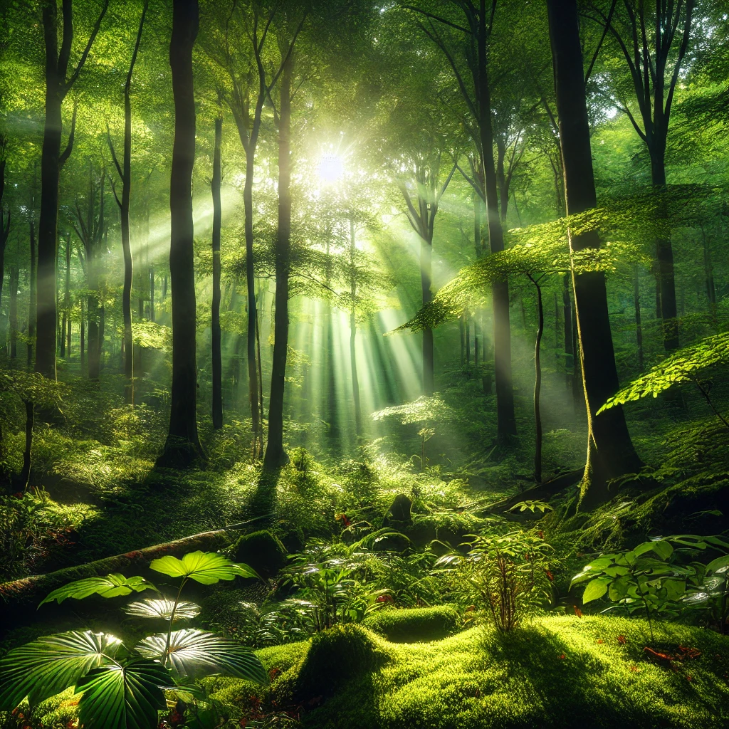 Lush Green Forest